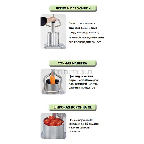 Овощерезка Robot Coupe CL55 2 воронки